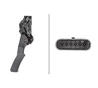 Hella Capteur position accélérateur 6PV 011 554-711 6 pôles conduite à droite, boîte auto/manuelle