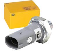 HELLA 6ZL 009 600-281 Indicateur de pression d'huile - 1pôle - Couleur du carter: vert