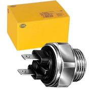 Hella Thermocontact ventilateur de radiateur 6ZT 007 800-001 – 12V 2 pôles fiche plate vissé