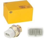 Hella Interrupteur température ventilateur radiateur 6ZT 007 802-001 12V 3 pôles fiche plate vissé