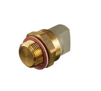 HELLA 6ZT 007 802-021 Interrupteur de température, ventilateur de radiateur - 12V - 3pôle - Fiche plate - vissé - Relais à courant de travail