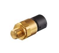 HELLA 6ZT 007 837-001 Interrupteur de température, ventilateur de radiateur - 12V - 3pôle - Fiche ronde - vissé - Double sortie/Relais à courant de travail