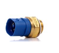 Hella Interrupteur de température 6ZT 007 837-061 - 12V, 3 pôles, fiche plate, double sortie, noir