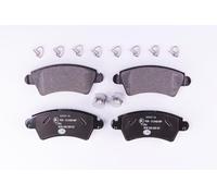 HELLA 8DB 355 009-871 Kit de plaquettes de frein - non préparé pour indicateur d'usure - T1295 - pour p.e. CITROEN / PEUGEOT