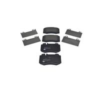 HELLA Plaquettes de frein 8DB 355 010-101 jeu avant préparées pour indicateur d'usure Mercedes-Benz