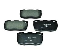 HELLA Plaquettes de frein 8DB 355 012-871 – Sans indicateur d'usure, 17 mm, pour Land Rover