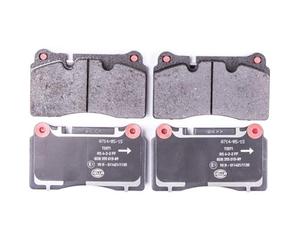 HELLA 8DB 355 015-891 Kit de plaquettes de frein | préparé pour indicateur d'usure - T2071 - pour p.e. ASTON MARTIN