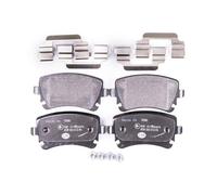 HELLA 8DB 355 015-951 Kit de plaquettes de frein - non préparé pour indicateur d'usure - T2080 - pour p.e. AUDI / BENTLEY