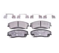 HELLA 8DB 355 025-001 Kit de plaquettes de frein - avec indicateur d'usure - T2580 - pour p.e. CHRYSLER / DODGE