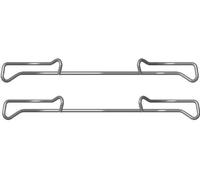 HELLA 8DZ 355 201-371 Kit d'accessoires, étrier de frein - K0169 - Système de freinage: Teves - pour p.e. AUDI / CITROEN / PEUGEOT / RENAULT /SEAT