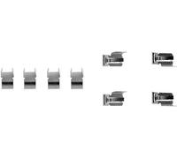 HELLA 8DZ 355 202-211 Kit d'accessoires, plaquette de frein à disque