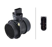 Hella Débitmètre de masse d'air 8ET 009 142-711 – 5 pôles, tubulure