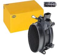 Hella Débitmètre de masse d'air 8ET 358 095-021 Ovale 5 pôles