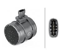 HELLA 8Et 358 095-201 Débitmètre De Masse D'Air - 4Pôle - Tubulure - Sans Joint D'Étanchéite