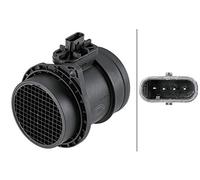 HELLA 8Et 358 095-251 Débitmètre De Masse D'Air - 4Pôle - Tubulure - Sans Joint D'Étanchéite