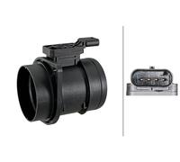 HELLA 8ET 358 095-281 Débitmètre de masse d'air - 4pôle - Tubulure - sans joint d'étanchéite