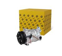 HELLA 8FK 366 201-611 Compresseur, climatisation - PXC16-12V - R 134a - PAG 46-150ml - avec embrayage magnétique/avec bague d'étanchéité/avec huile compresseur-PAG