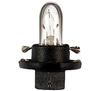 HELLA 8GA 007 997-031 Ampoule - Ampoule sur socle - Standard - 12V - 1,2W - Type de culot: B8.5d - Boîte - Quantité: 10