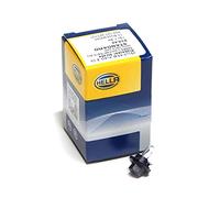 HELLA 8GA 007 997-121 Ampoule - Ampoule sur socle - Standard - 12V - 1,2W - Type de culot: BX8.4d - Boîte - Quantité: 10
