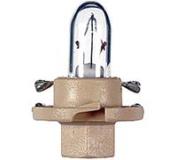 HELLA 8GA 007 997-141 Ampoule - Ampoule sur socle - Standard - 12V - 1,5W - Type de culot: BX8.4d - Boîte - Quantité: 10