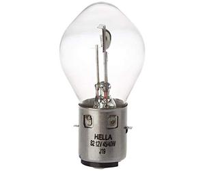 HELLA 8GD 002 084-151 Halogène Ampoule - S2 - Standard - 12V - 45/40W - Type de culot de l’ampoule: BA20d - Boîte - Quantité: 1