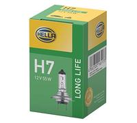 HELLA 8Gh 007 157-201 Ampoule - H7 - Long Life Up To 3X Longer Lifetime - 12V - 55W - Type De Culot: Px26D - Boîte - Quantité: 1