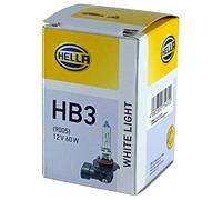 Hella Ampoule 8Gh 223 498-161 – HB3 12V 60W P20D Lumière blanche antibrouillard – Boîte 1