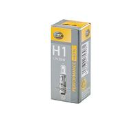 HELLA 8GH 223 498-211 Halogène Ampoule - H1 - Performance + 60% - 12V - 55W - Type de culot de l’ampoule: P14.5s - Boîte - Quantité: 1