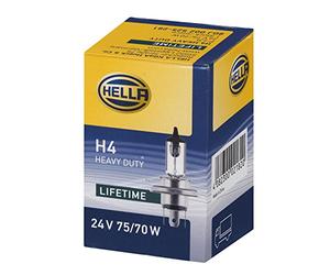 HELLA 8Gj 002 525-281 Ampoule - H4 - 24V - 75/70W - Type De Culot: P43T-38