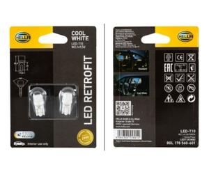 HELLA 8GL178560-601 Ampoule. éclaireur de compartiment-moteur