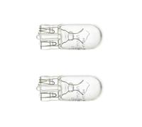 HELLA 8Gp 003 594-163 Ampoule - W5W - Long Life Up To 3X Longer Lifetime - 12V - 5W - Type De Culot: W2,1X9,5D - Blister - Quantité: 2