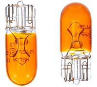HELLA 8GP 003 594-543 Halogène Ampoule - WY5W - Standard - 12V - 5W - Type de culot de l’ampoule: W2.1x9.5 - Blister - Quantité: 2