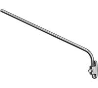 HELLA 8Hg 002 211-001 Fixation, Rétroviseur Extérieur - Acier - Zingué - Argent - Ø: 12Mm - Droite