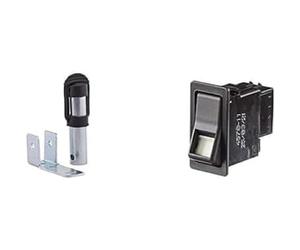 Hella 8Hg 006 294-141 Support, Gyrophare - 2Pôle + 6Fh 004 570-111 Interrupteur - Commande De Basculement - Vers° D'Équip.: I-0 - Nombre De Connexions: 5
