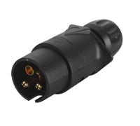 HELLA 8Ja 002 263-031 Fiche - 24V - 3Pôle - Fiche: Type De Vis - Noir