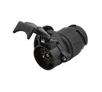 Hella Adaptateur prise 8JA 005 952-011 – 12V, 13 à 7 pôles, 91 mm, plastique noir