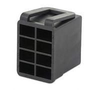 HELLA 8JA 713 631-001 Boîtier de connecteur - 8pôle - Fiche: Douille plate