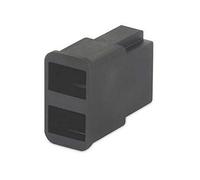 HELLA 8JA 715 600-001 Boîtier de connecteur - 2pôle - Fiche: Douille plate