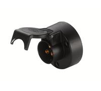HELLA 8Jb 001 933-031 Prise - 24V - 3Pôle - Fiche: Type De Vis - Noir