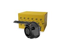 HELLA 8Jb 005 949-011 Prise - 13Pôle - Avec Désactivation De Feu De Brouillard Arrière - Fiche: Type De Vis - Noir