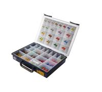 HELLA 8Js 009 257-801 Jeu De Fusibles - Ato(2A-40A)/Mini(2A-30A) - 10/15/2/20/25/3/30/4/40/5/7.5A - Kit