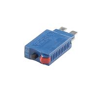 HELLA 8Js 174 326-021 Disjoncteur - 10A - 28V - Rouge - Manuel (Commande À Main)/Thermique