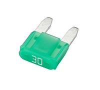 HELLA 8JS 728 596-252 Fusible - Fusible à fiche MINI - avec LED - 30A - 12V - vert - Quantité: 10