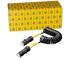 HELLA 8Ka 004 797-051 Serpentin Électrique - 7Pôle - S-Type - 24V - Matière Plastique