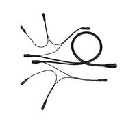 HELLA Kit de câbles, feu arrière EasyConn - ADR/GGVS - Coupe transversale [mm²] de: 0.5mm² - Coupe transversale [mm²] jusque: 2.5mm² - Fiche: 15+3x2<-->7+7+3x2 - Longueur: 1.3m - 8KA 340 819-001
