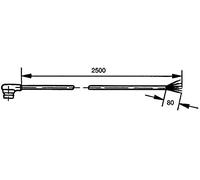 HELLA 8Ka 562 671-002 Raccord, Rétroviseur Extérieur - Avec 1 Fiche - 6Pôle - Côté Conducteur + Passager Av.