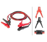 HELLA 8Ks 236 689-001 Câble D'Aide Au Démarrage - 12/24V - 350A - Câble: 3.5M - Avec Diode Protectrice