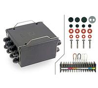 HELLA 8Kv 177 785-027 Boîte Pour Connexions De Câbles - Raccord Plat 6.3Mm - 16Pôle - Nombre De Connexions: 112