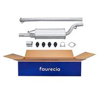 HELLA 8LB 366 020-871 Silencieux avant - Easy2Fit® Kit - avant - à deux pièces - Kit avec pièces d'assemblage - pour p.e. FORD FOCUS I