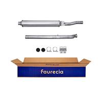 HELLA 8LB 366 021-531 Silencieux avant - Easy2Fit® Kit - avant | à deux pièces - Kit avec pièces d'assemblage - pour p.e. PEUGEOT 406